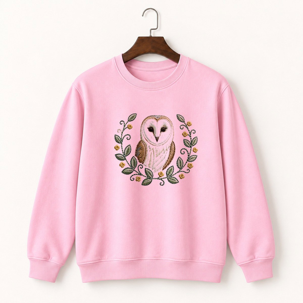 Barn Owl Crewneck Sweatshirt 4