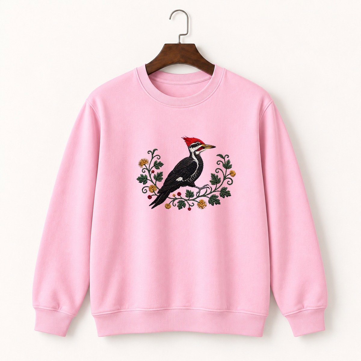 Pileated Woodpecker Crewneck Sweatshirt 4