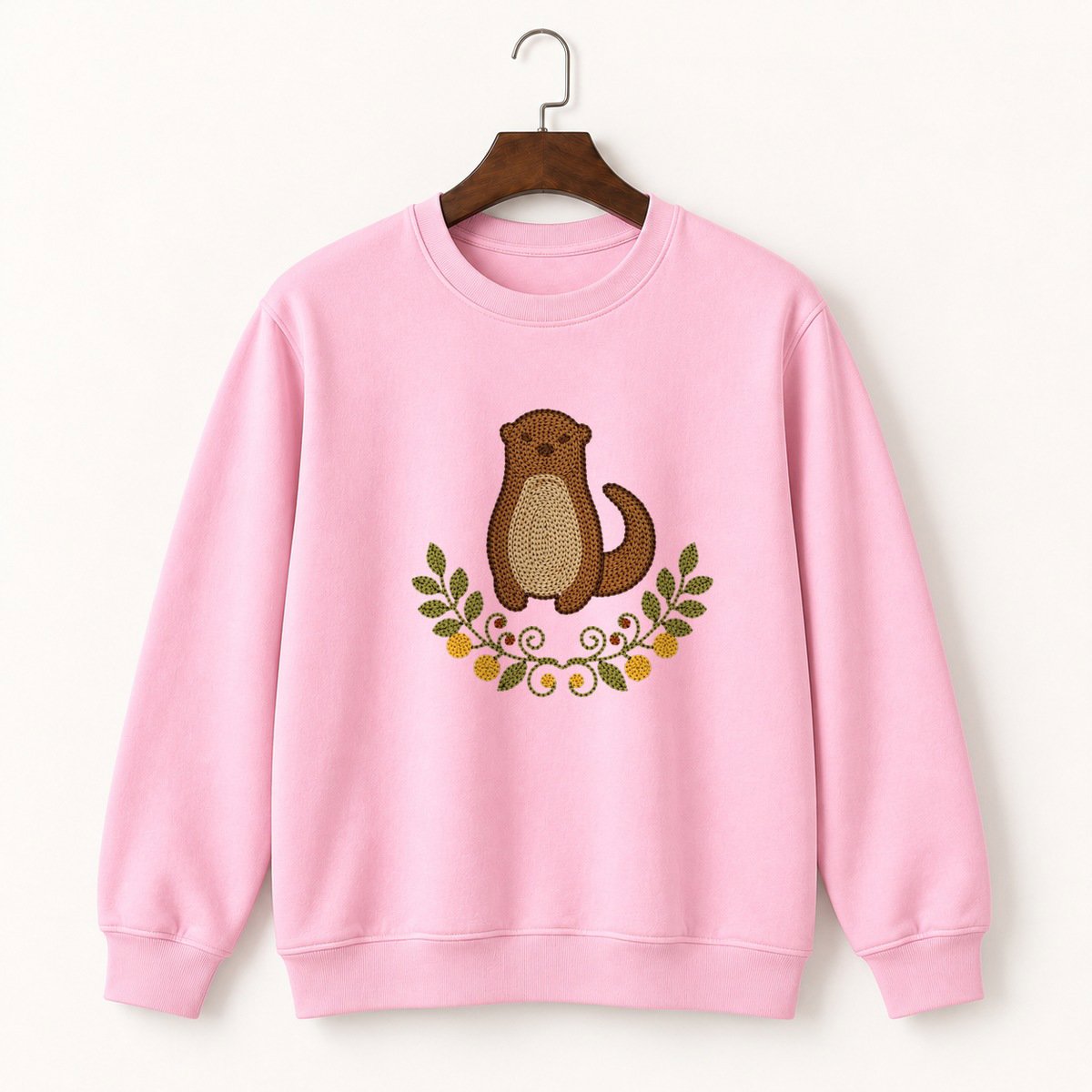 River Otter Crewneck Sweatshirt 4