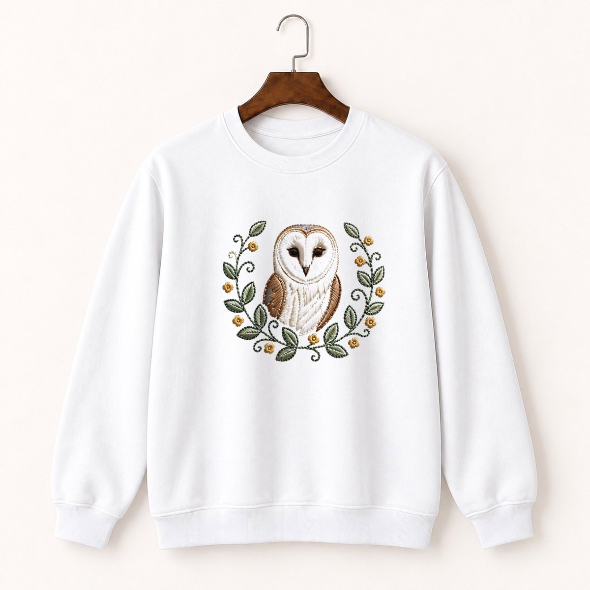 Barn Owl Crewneck Sweatshirt 5