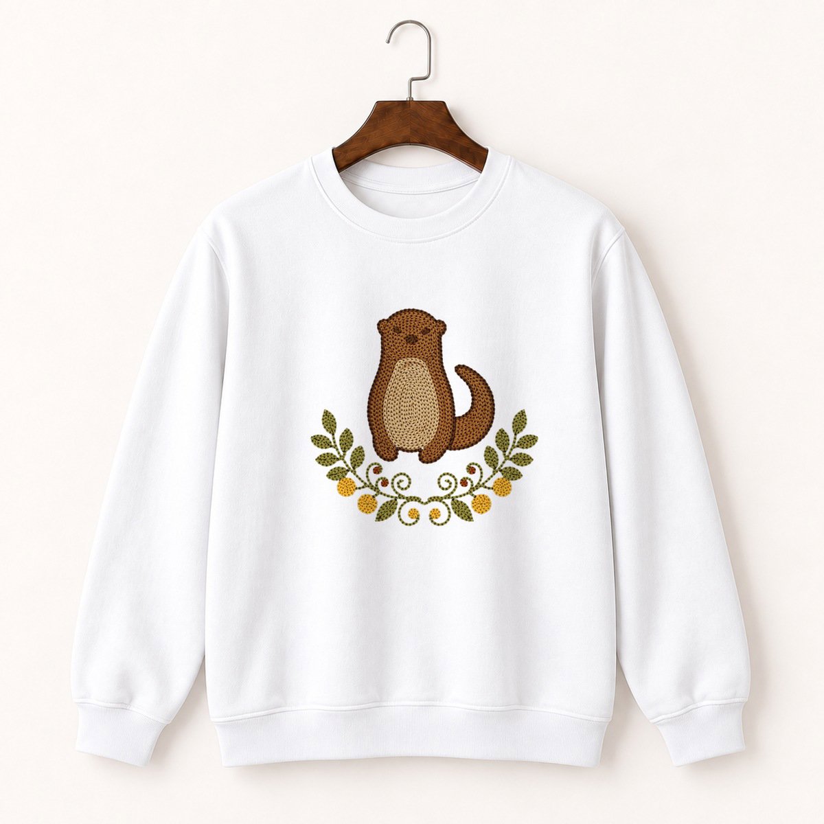 River Otter Crewneck Sweatshirt 5