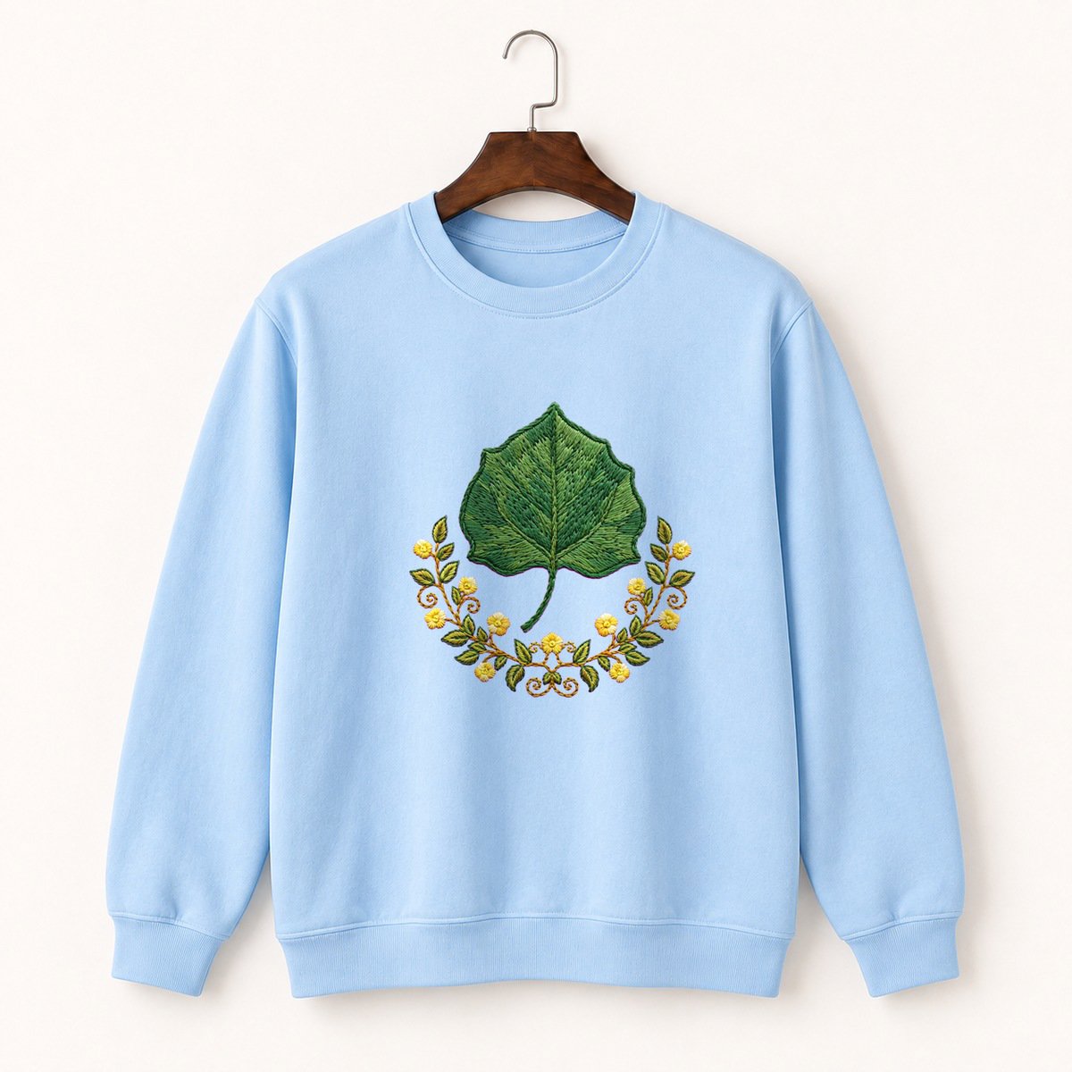 Aspen Leaf Crewneck Sweatshirt 1