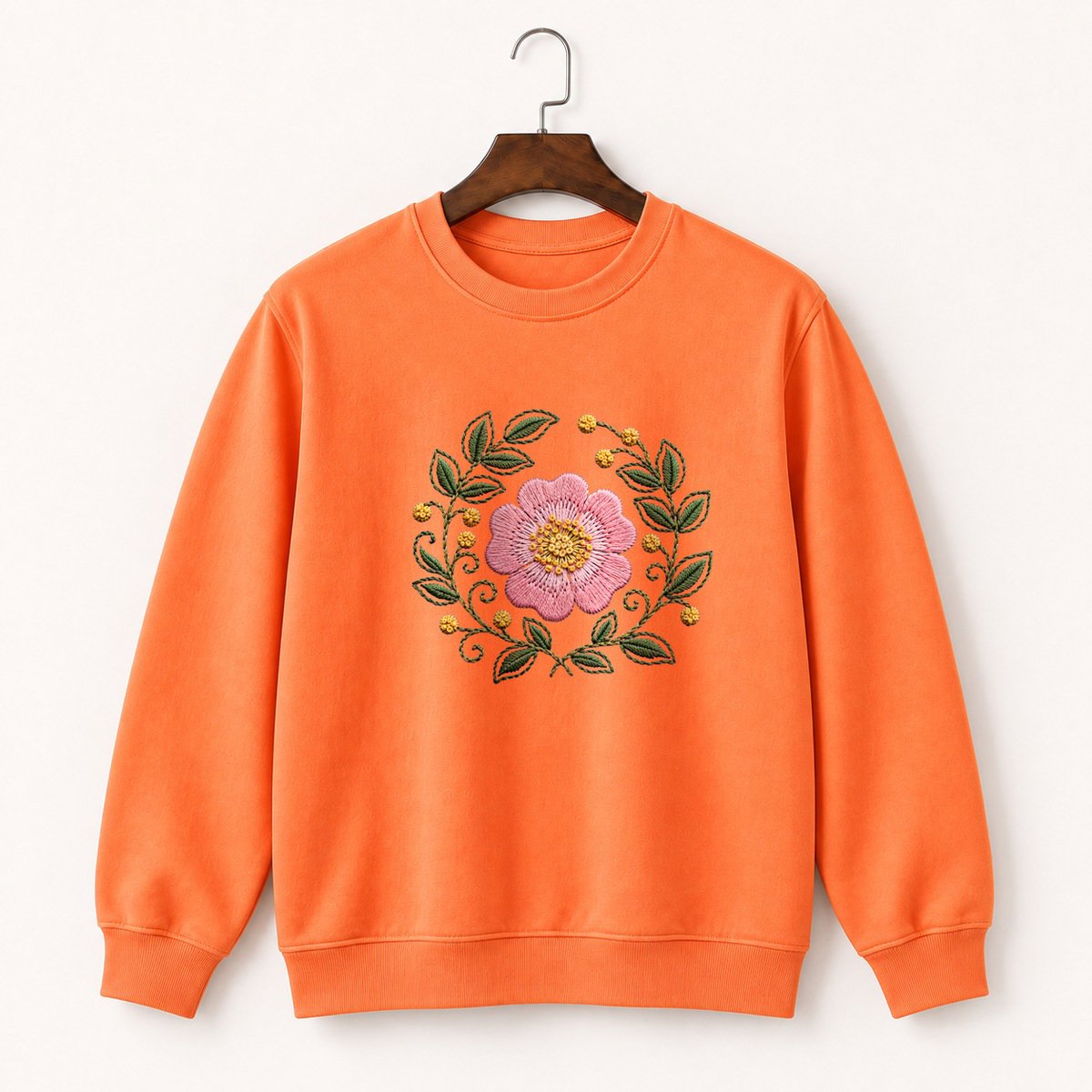 Wild Rose Crewneck Sweatshirt 3