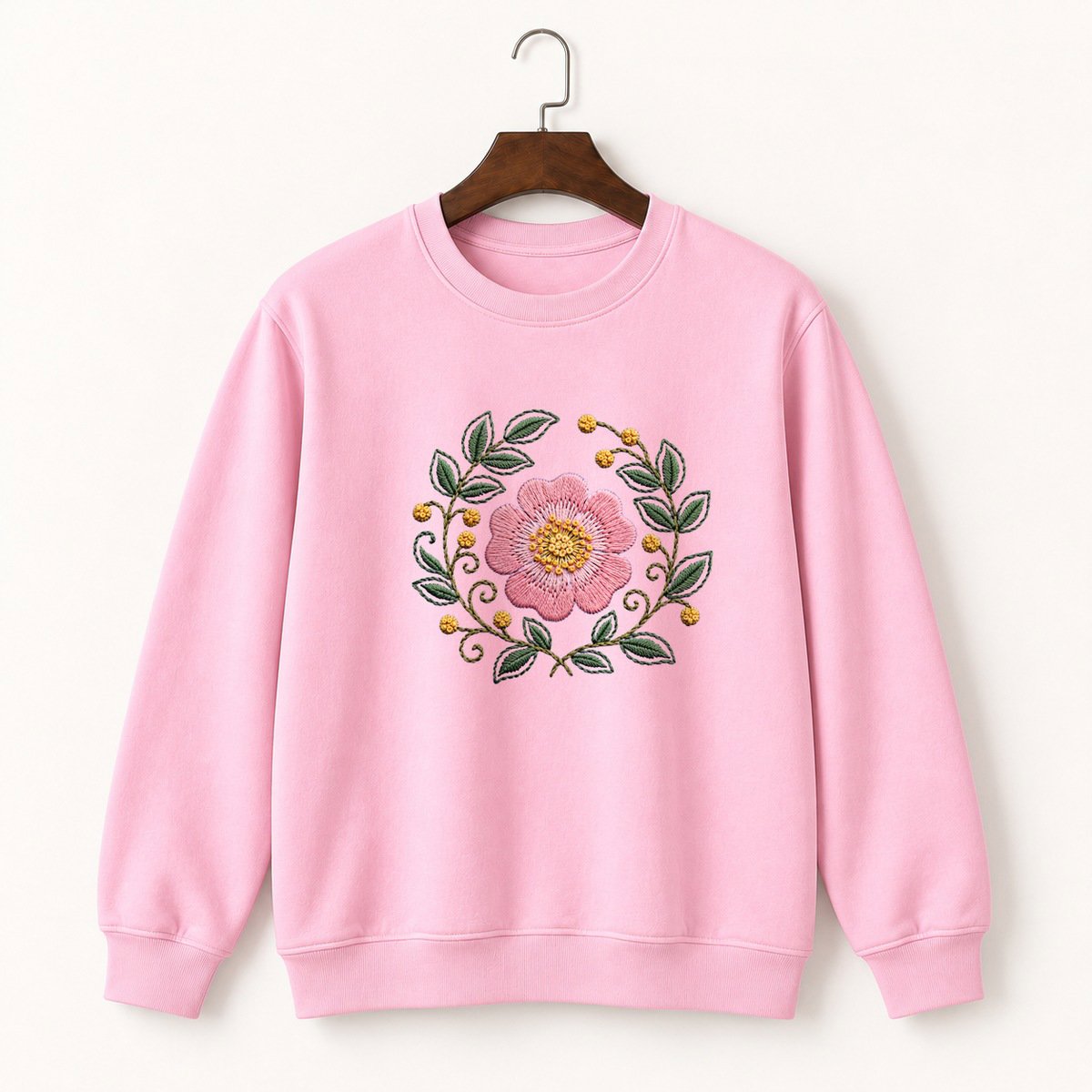 Wild Rose Crewneck Sweatshirt 4