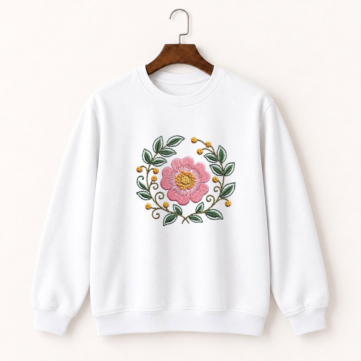 Wild Rose Crewneck Sweatshirt 5
