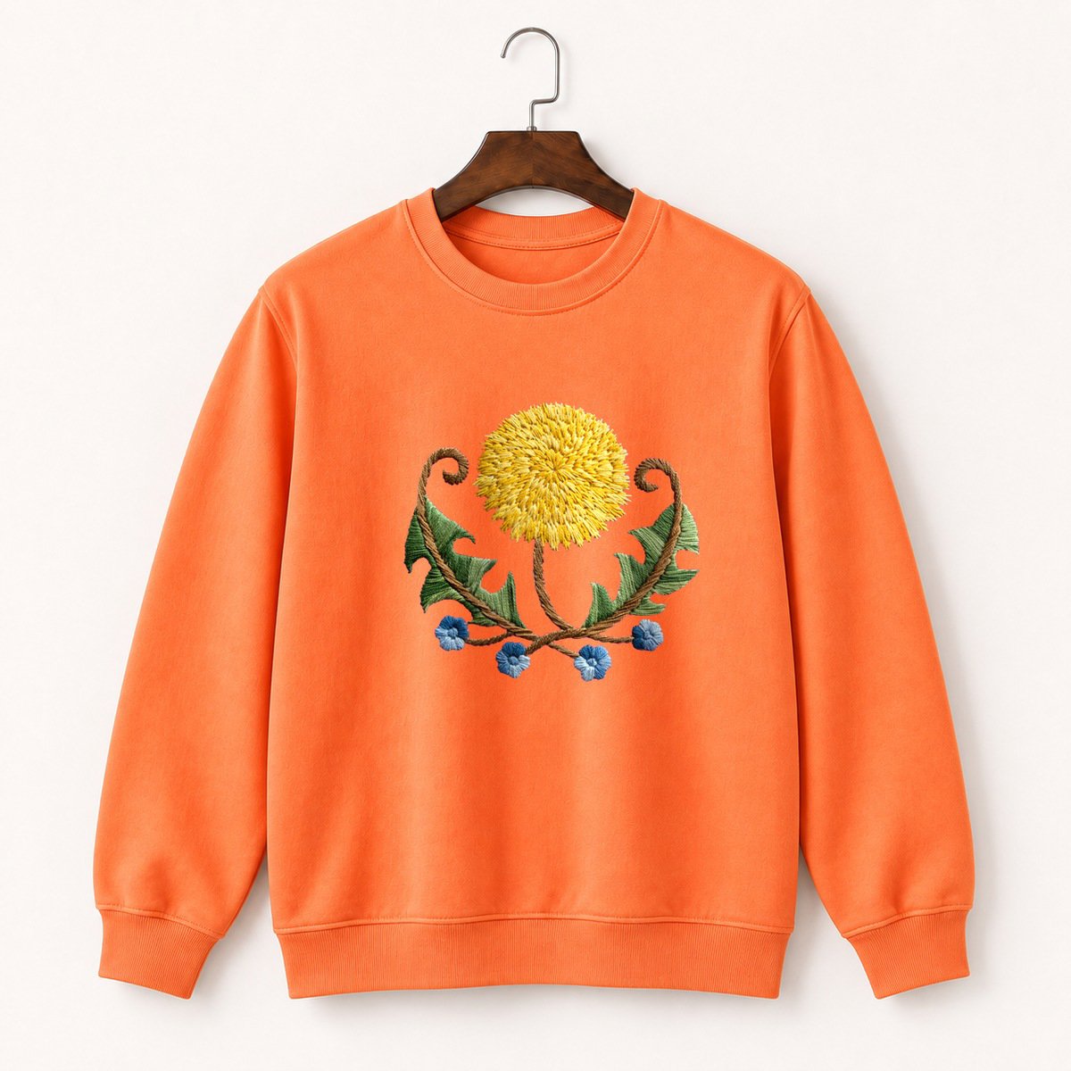 Dandelion Flower Crewneck Sweatshirt 3
