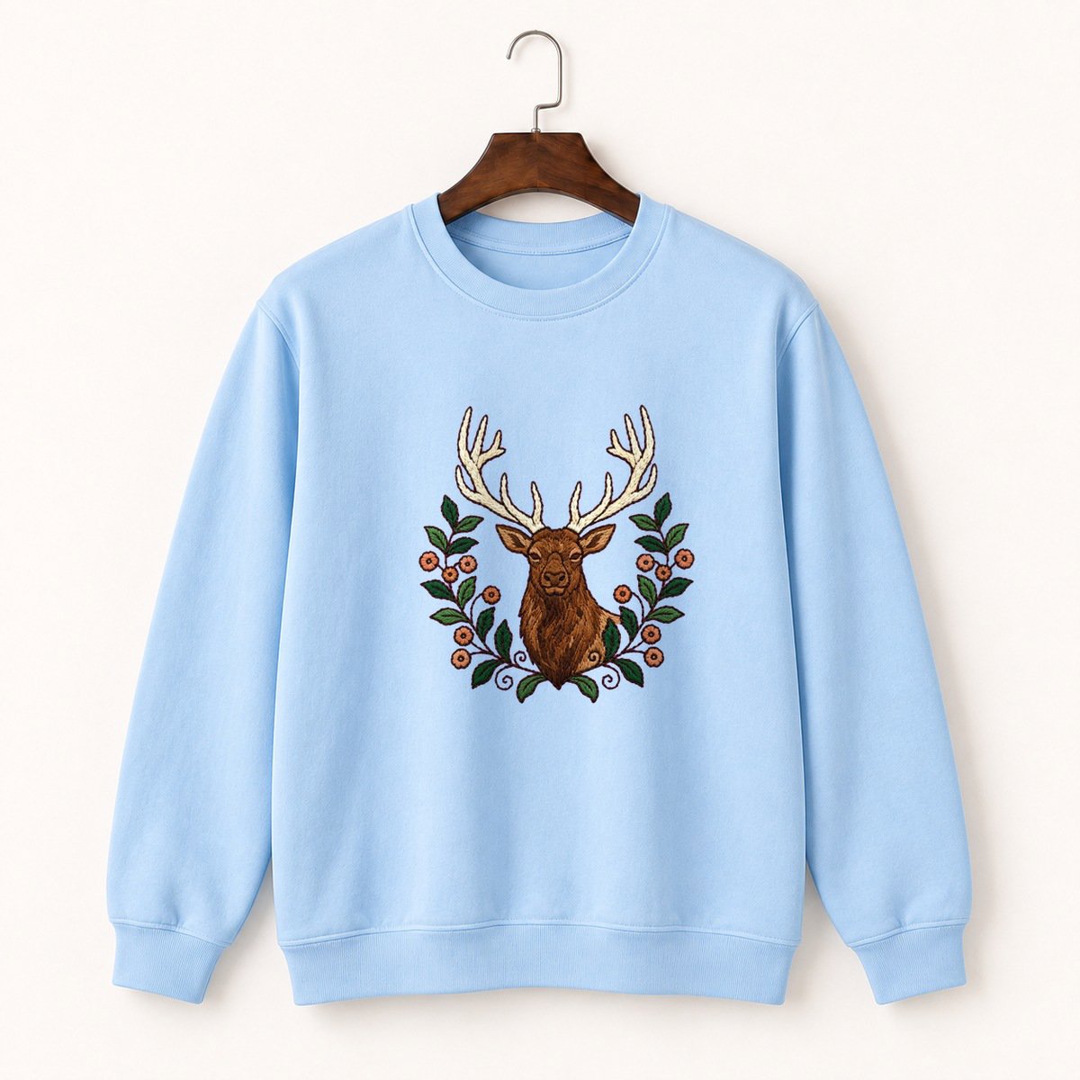 Elk Crewneck Sweatshirt 1