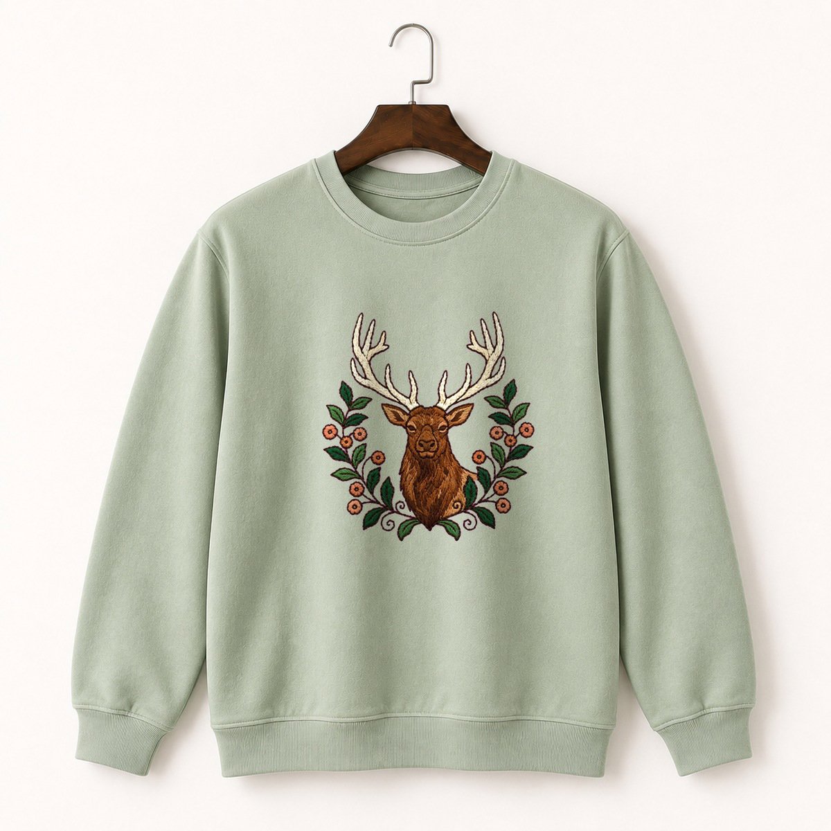 Elk Crewneck Sweatshirt 2