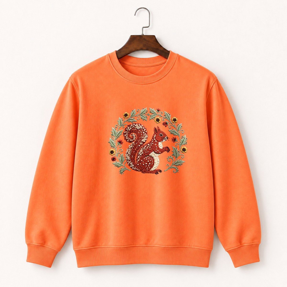 Red Squirrel Crewneck Sweatshirt 3