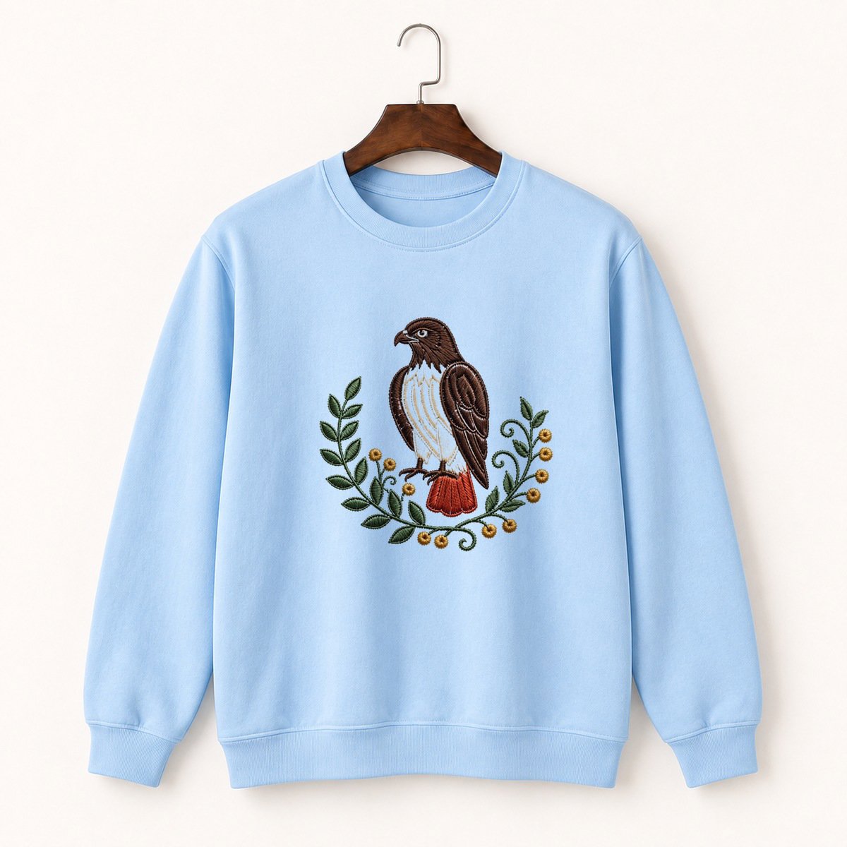 Red-Tailed Hawk Crewneck Sweatshirt 1