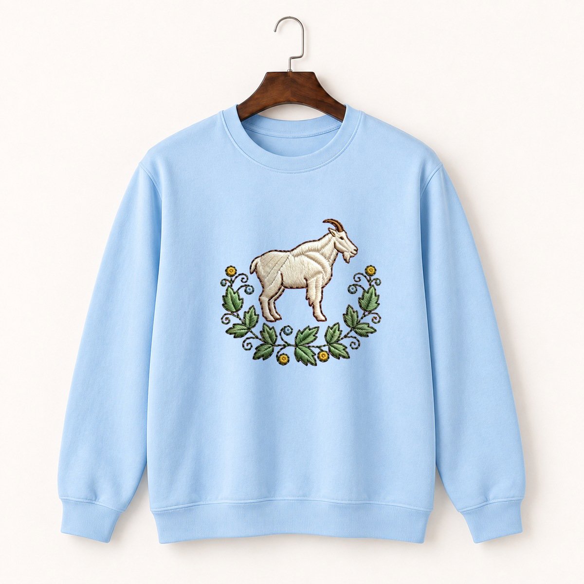 Mountain Goat Crewneck Sweatshirt 1