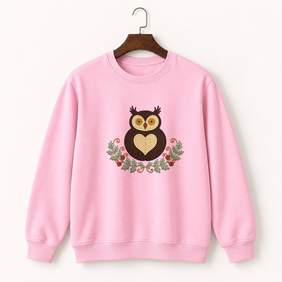 Great Horned Owl Crewneck Sweatshirt 4