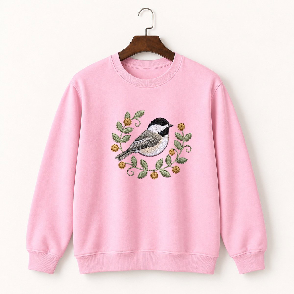 Black-Capped Chickadee Crewneck Sweatshirt 4