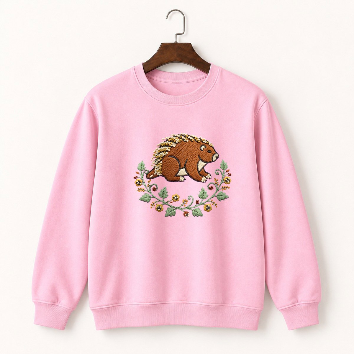North American Porcupine Crewneck Sweatshirt 4