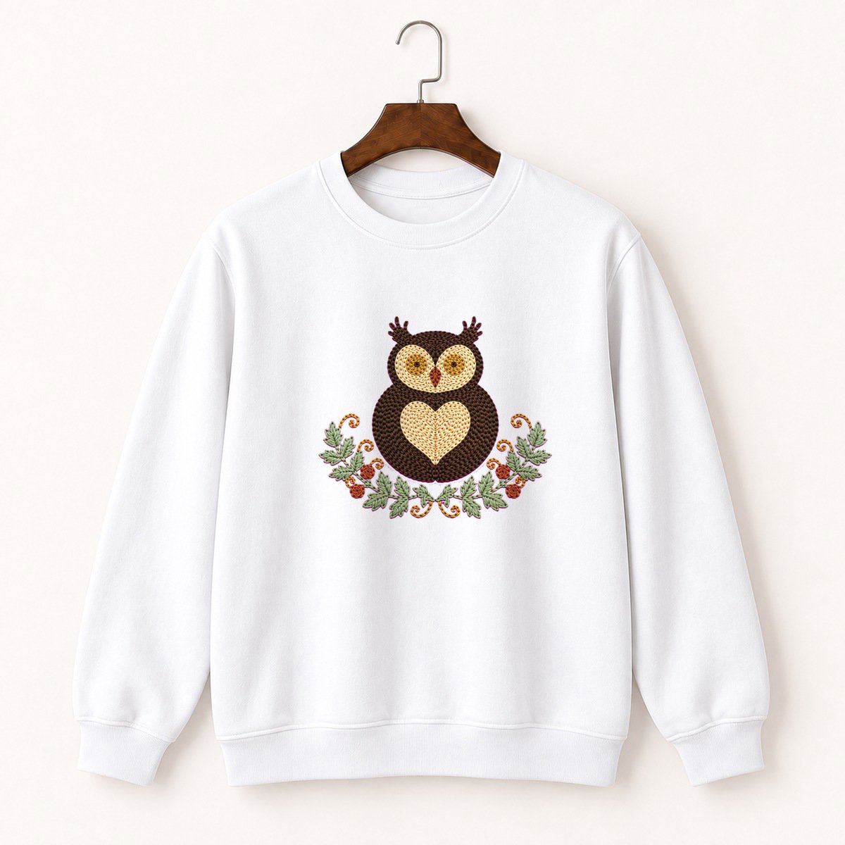 Great Horned Owl Crewneck Sweatshirt 5
