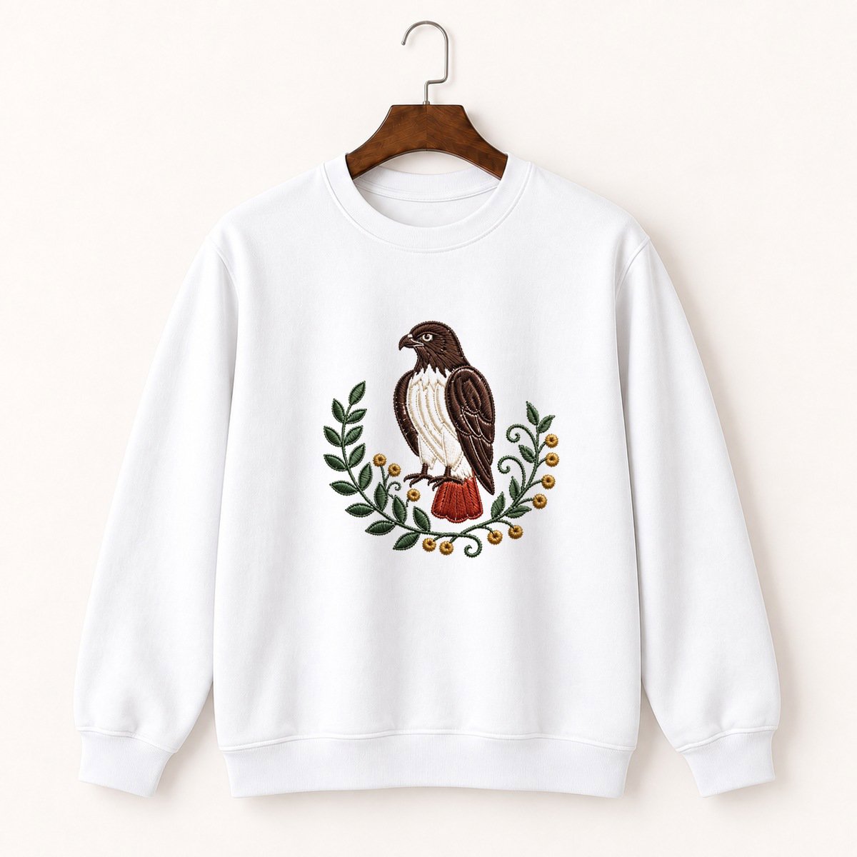 Red-Tailed Hawk Crewneck Sweatshirt 5