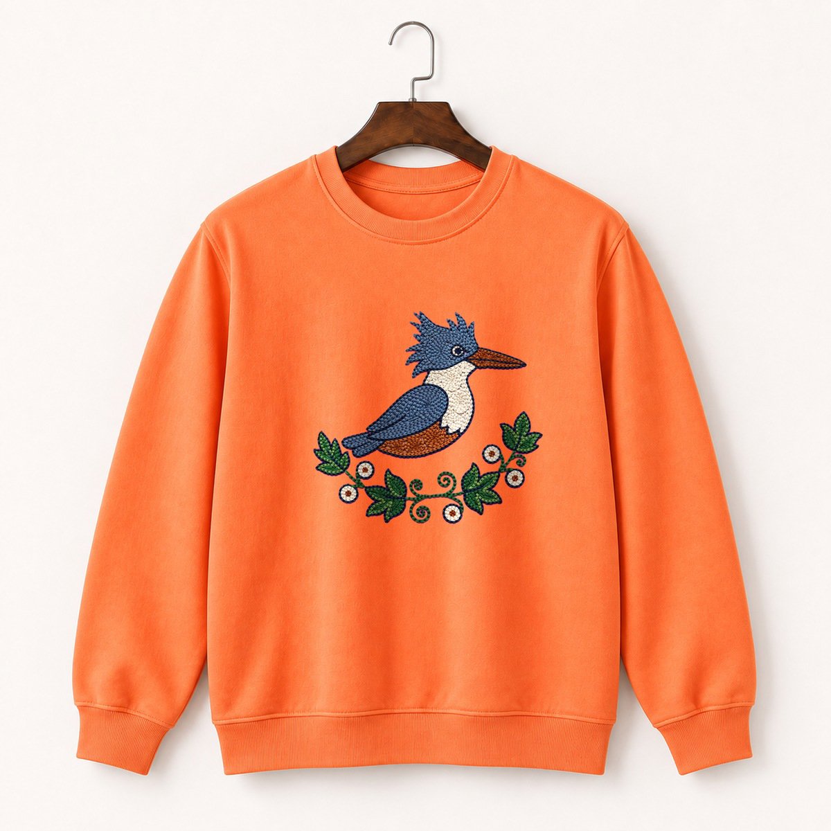 Belted Kingfisher Crewneck Sweatshirt 3