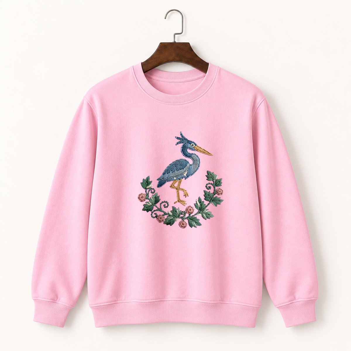 Great Blue Heron Crewneck Sweatshirt 4