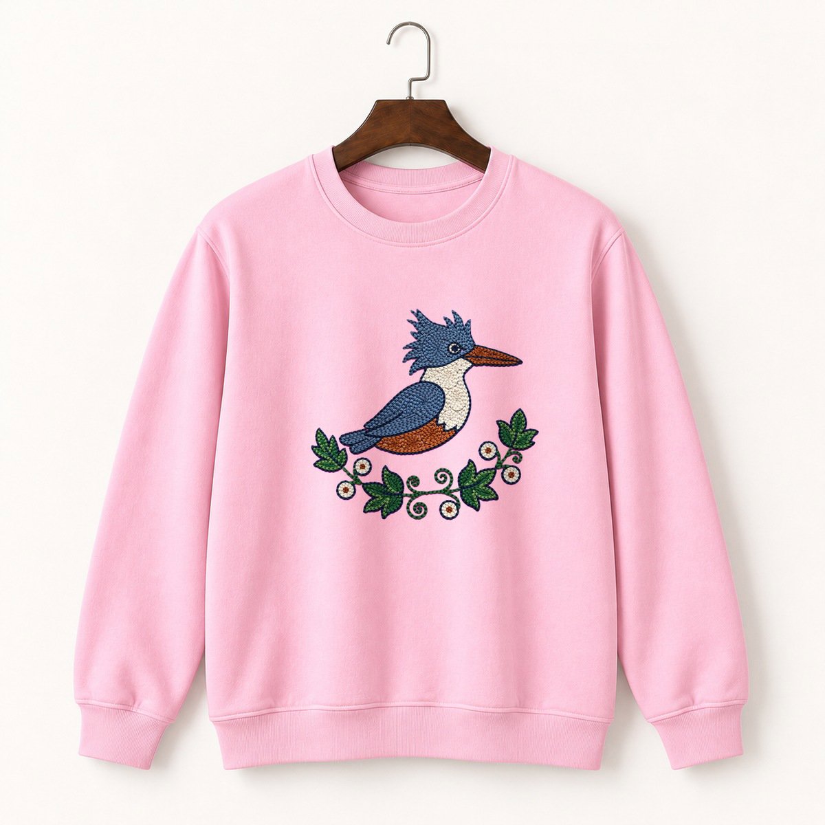 Belted Kingfisher Crewneck Sweatshirt 4