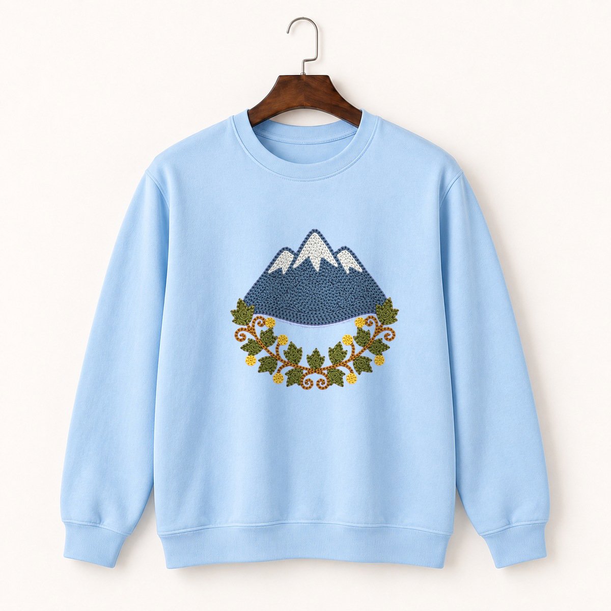 Denali Mountain Crewneck Sweatshirt 1