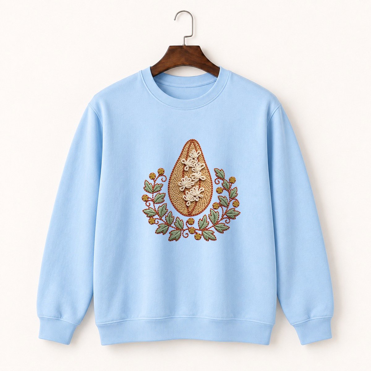 Milkweed Pod Crewneck Sweatshirt 1