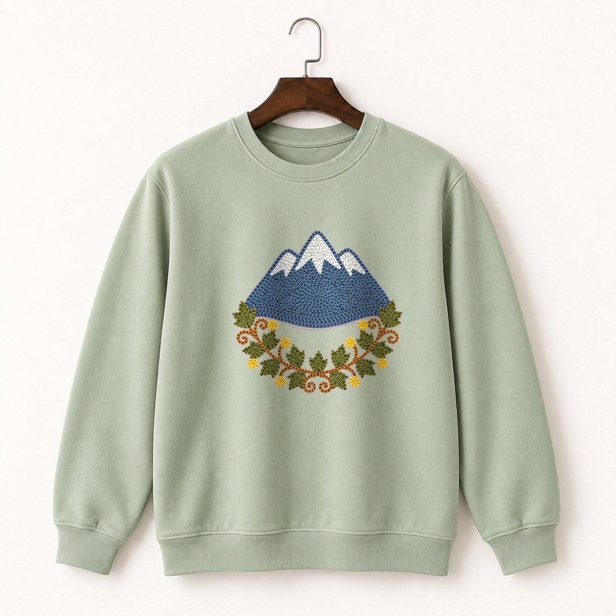 Denali Mountain Crewneck Sweatshirt 2