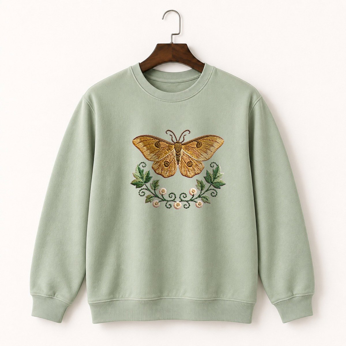 Luna Moth Crewneck Sweatshirt 2