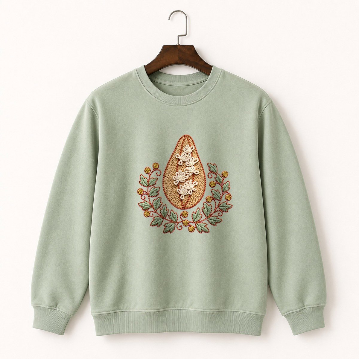 Milkweed Pod Crewneck Sweatshirt 2