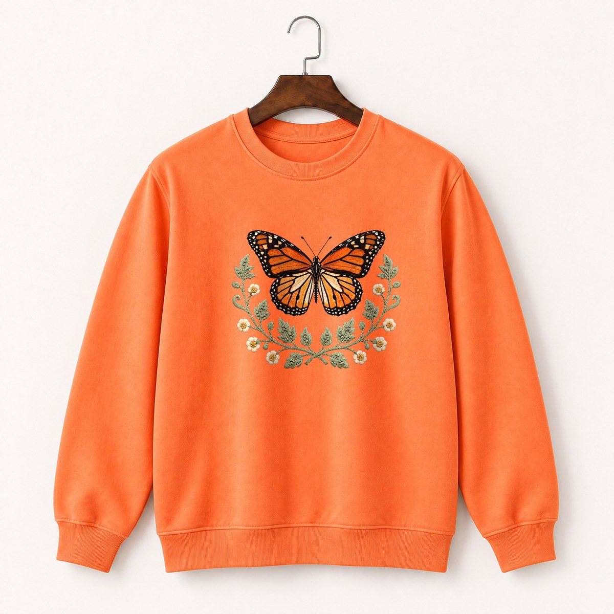 Monarch Butterfly Crewneck Sweatshirt 3