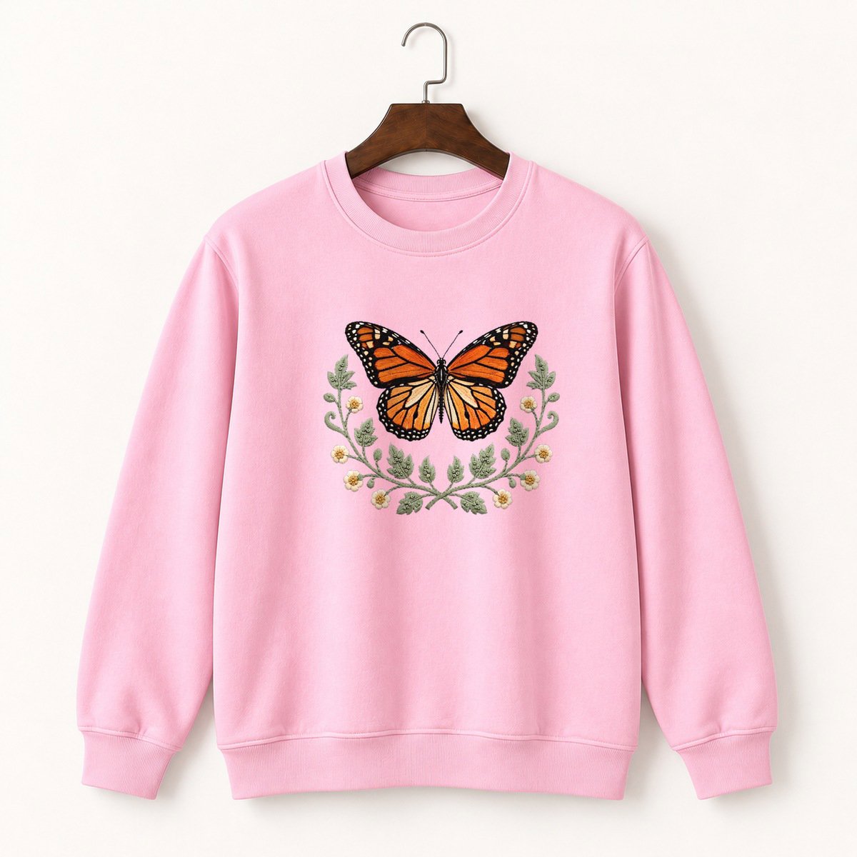 Monarch Butterfly Crewneck Sweatshirt 4