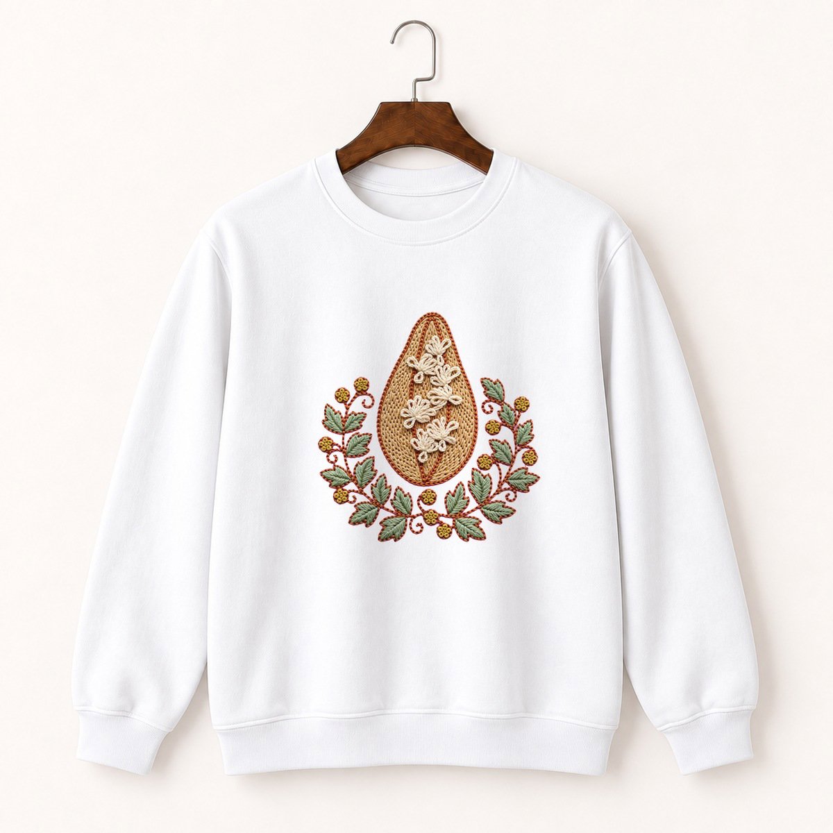 Milkweed Pod Crewneck Sweatshirt 5