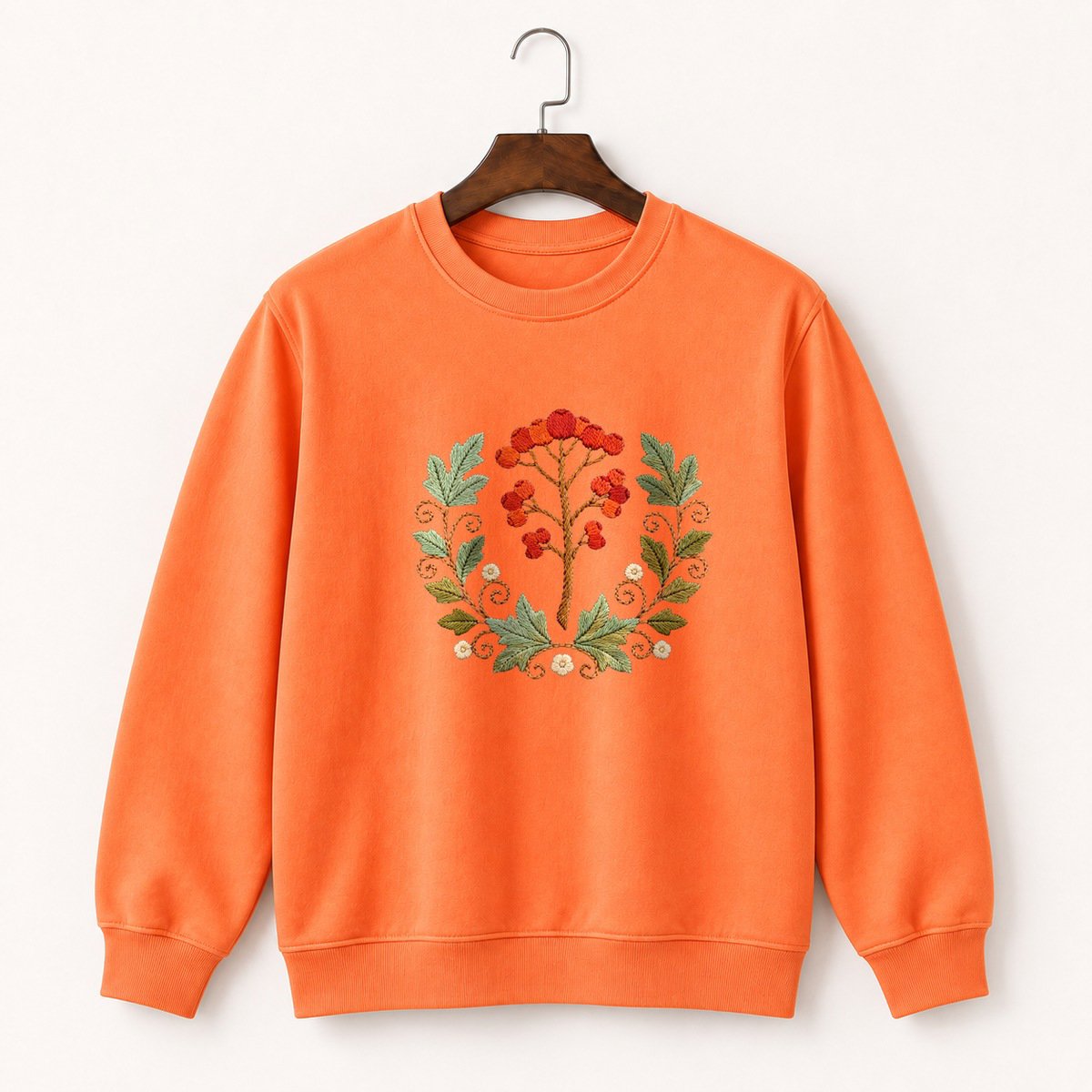 Rowan Berry Branch Crewneck Sweatshirt 3