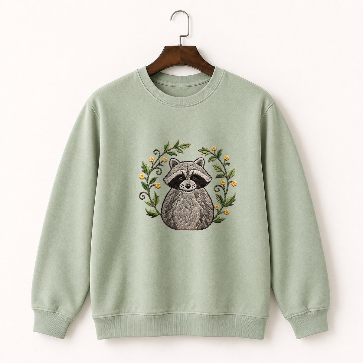 Raccoon Crewneck Sweatshirt 2