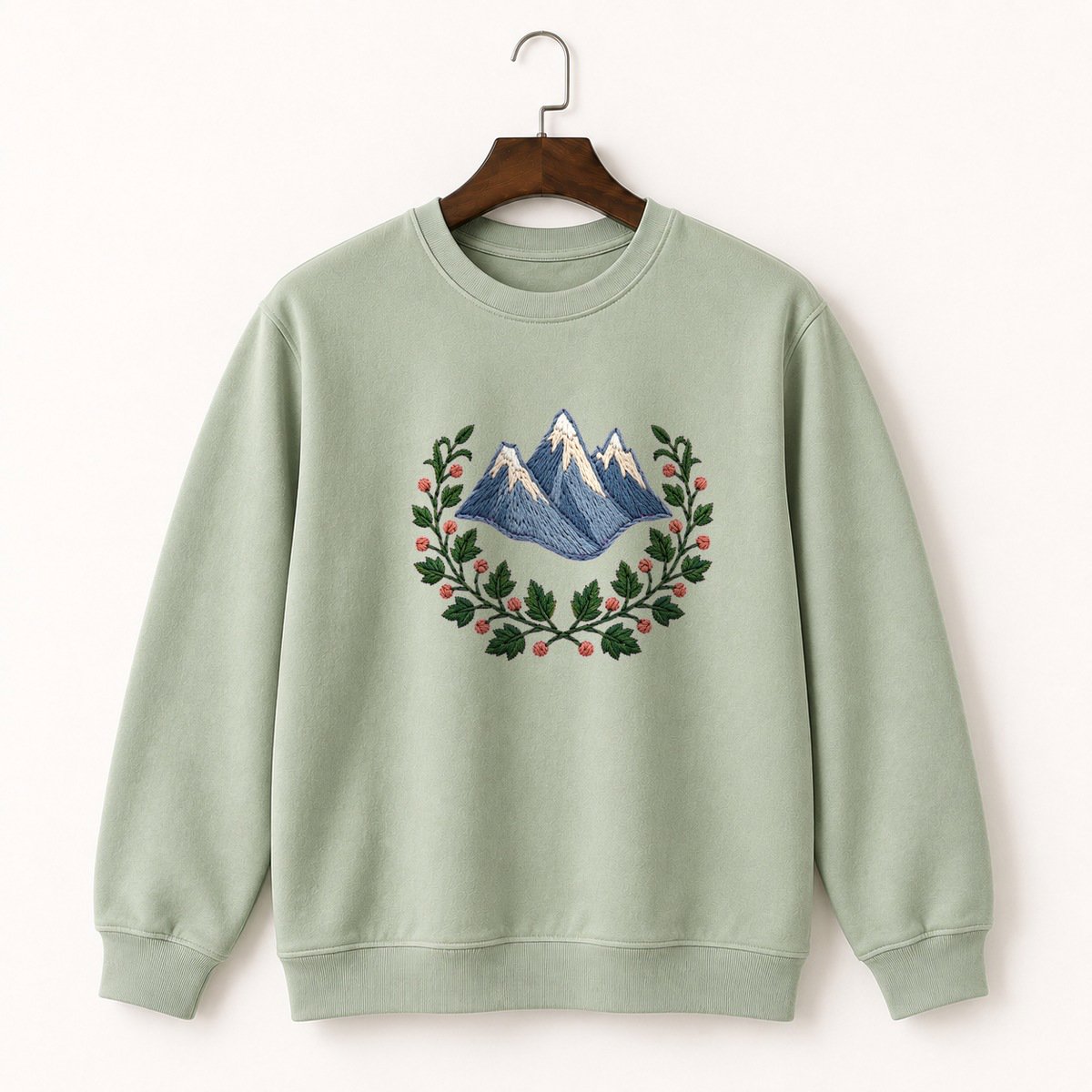 Sierra Nevada Mountains Crewneck Sweatshirt 2