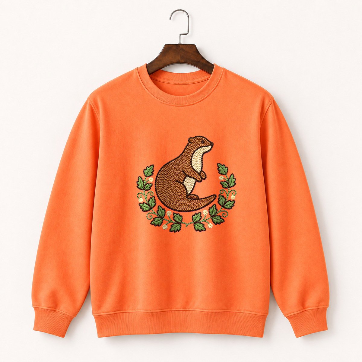 North American River Otter Crewneck Sweatshirt 3
