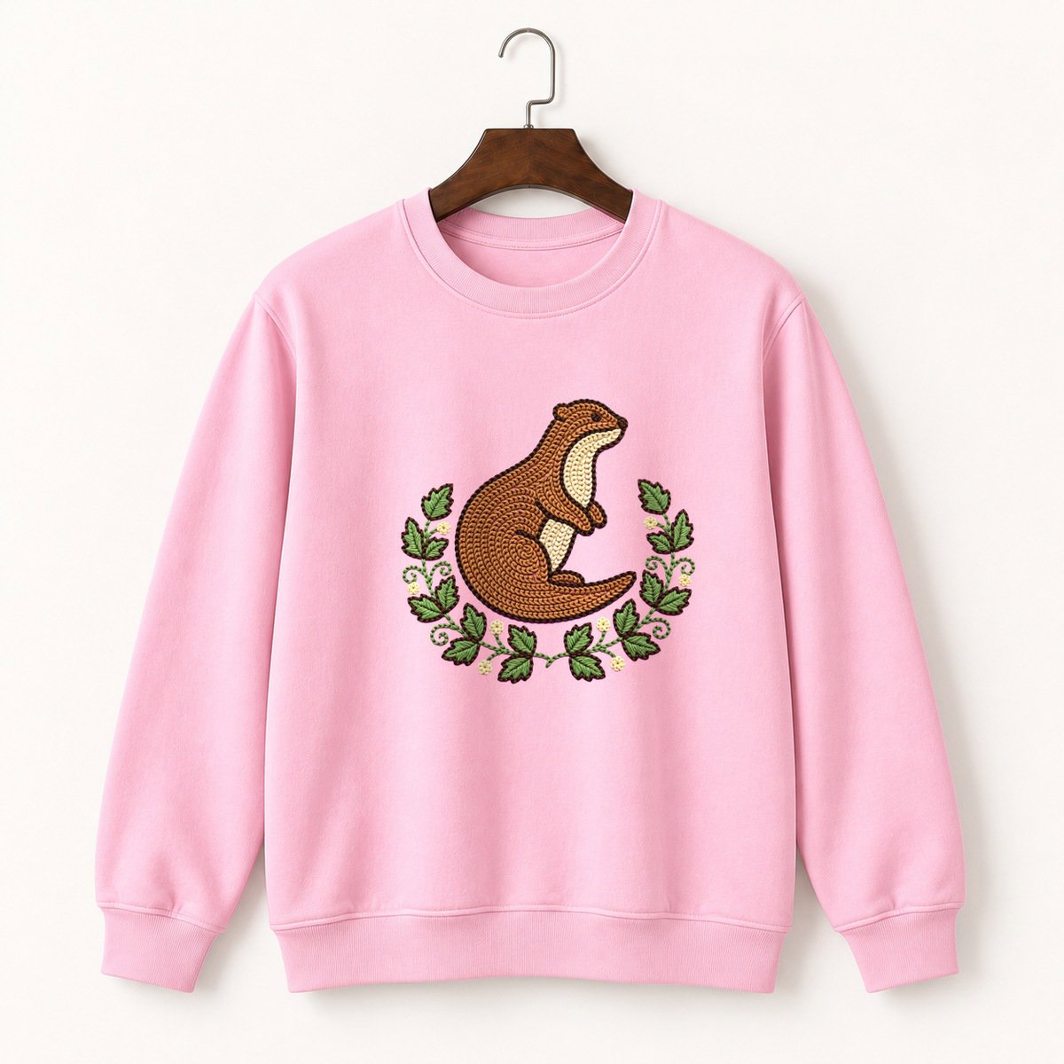 North American River Otter Crewneck Sweatshirt 4