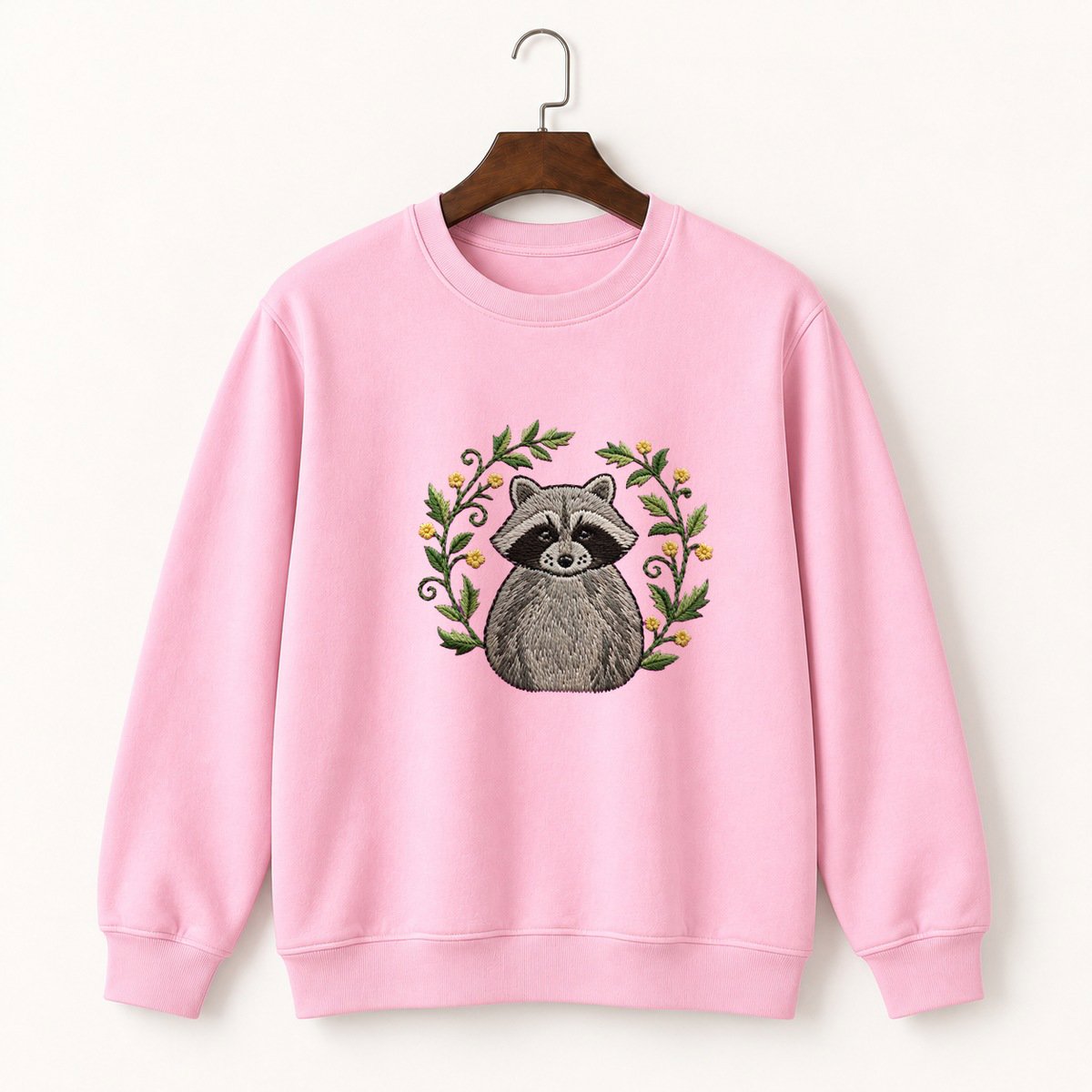 Raccoon Crewneck Sweatshirt 4