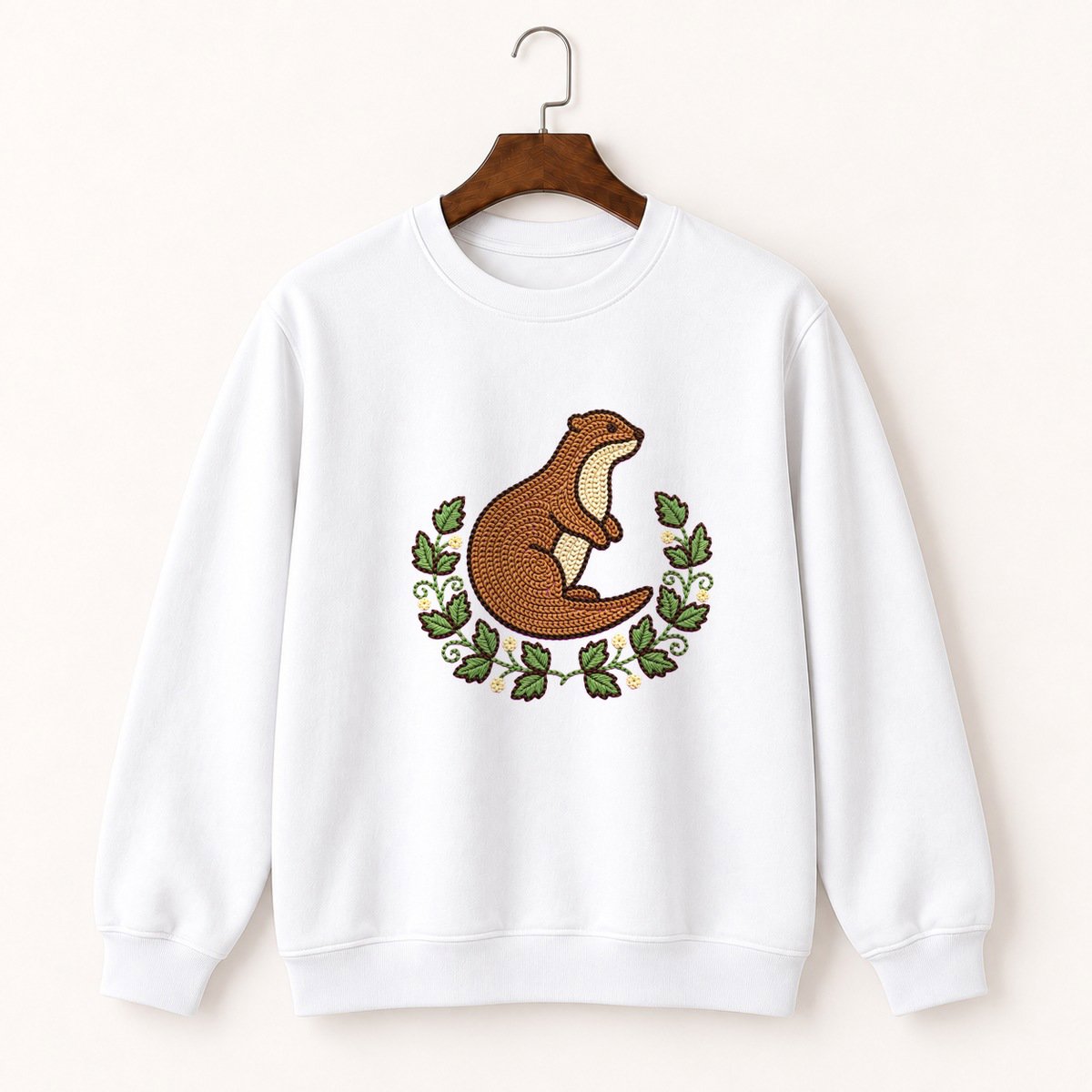 North American River Otter Crewneck Sweatshirt 5