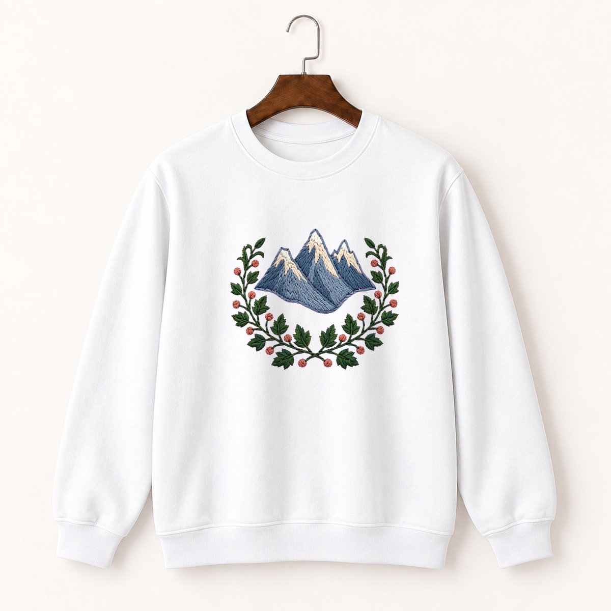Sierra Nevada Mountains Crewneck Sweatshirt 5