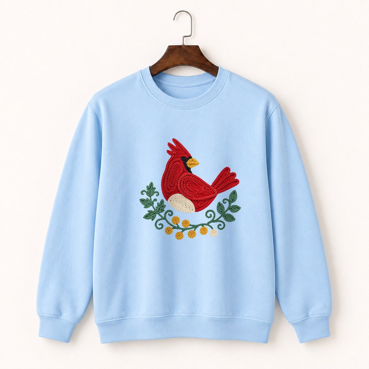 Northern Cardinal Crewneck Sweatshirt 1