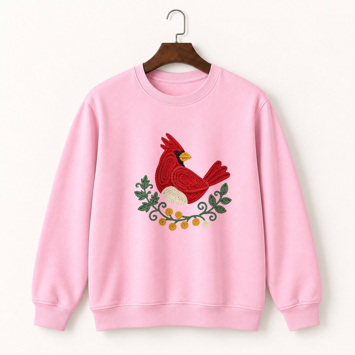 Northern Cardinal Crewneck Sweatshirt 4