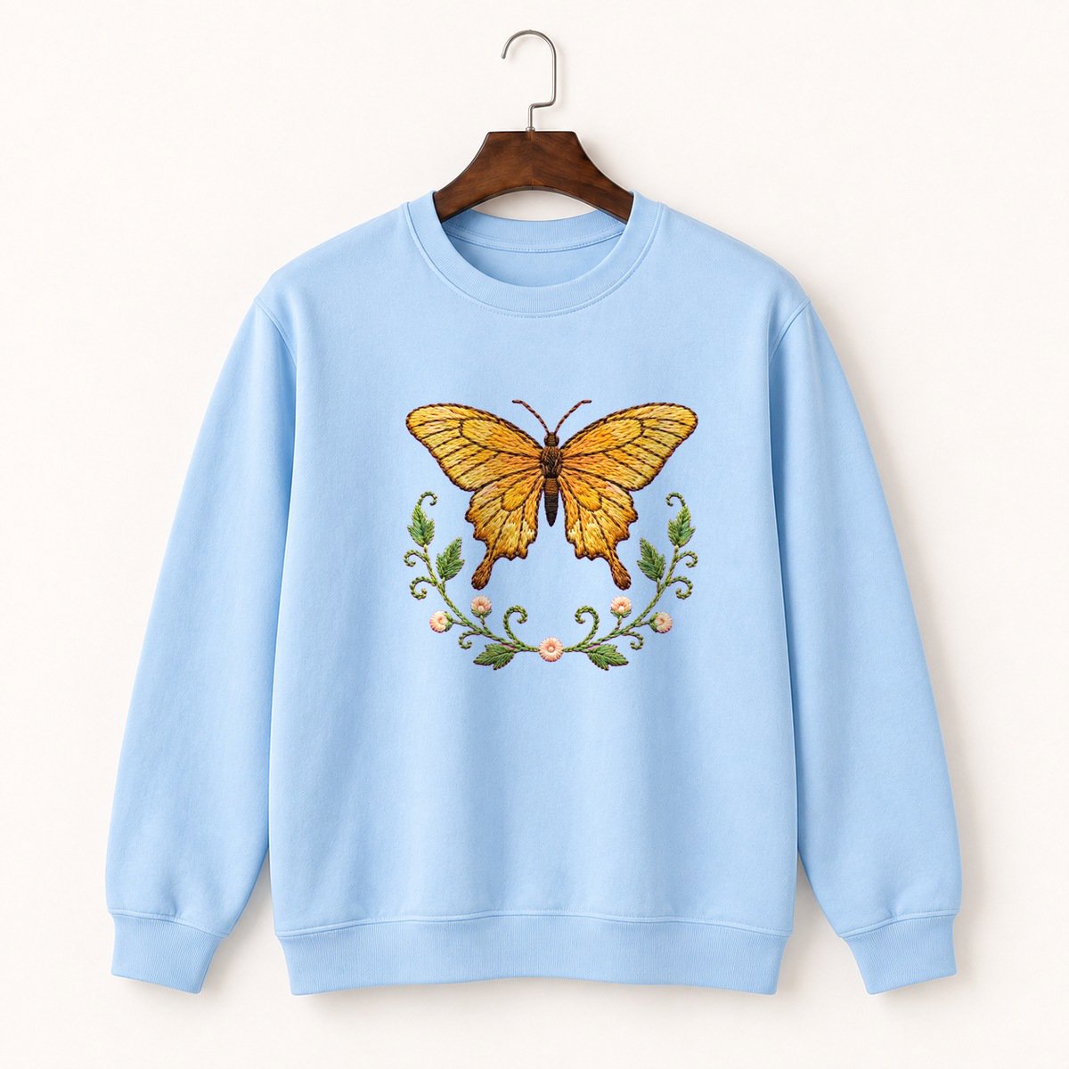 Swallowtail Butterfly Crewneck Sweatshirt 1