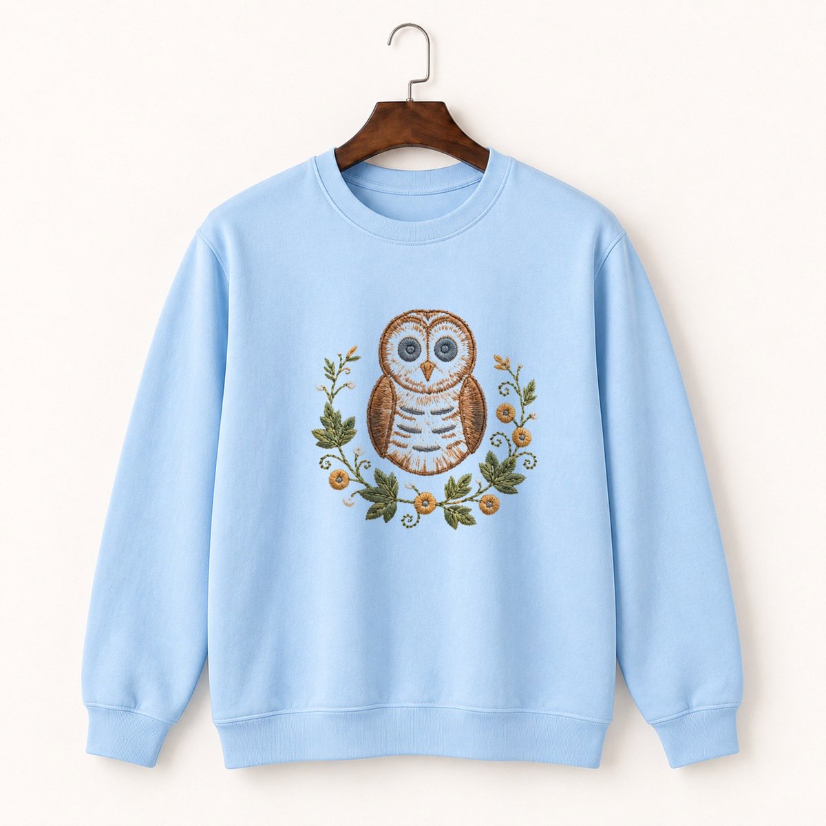 Barred Owl Crewneck Sweatshirt 1