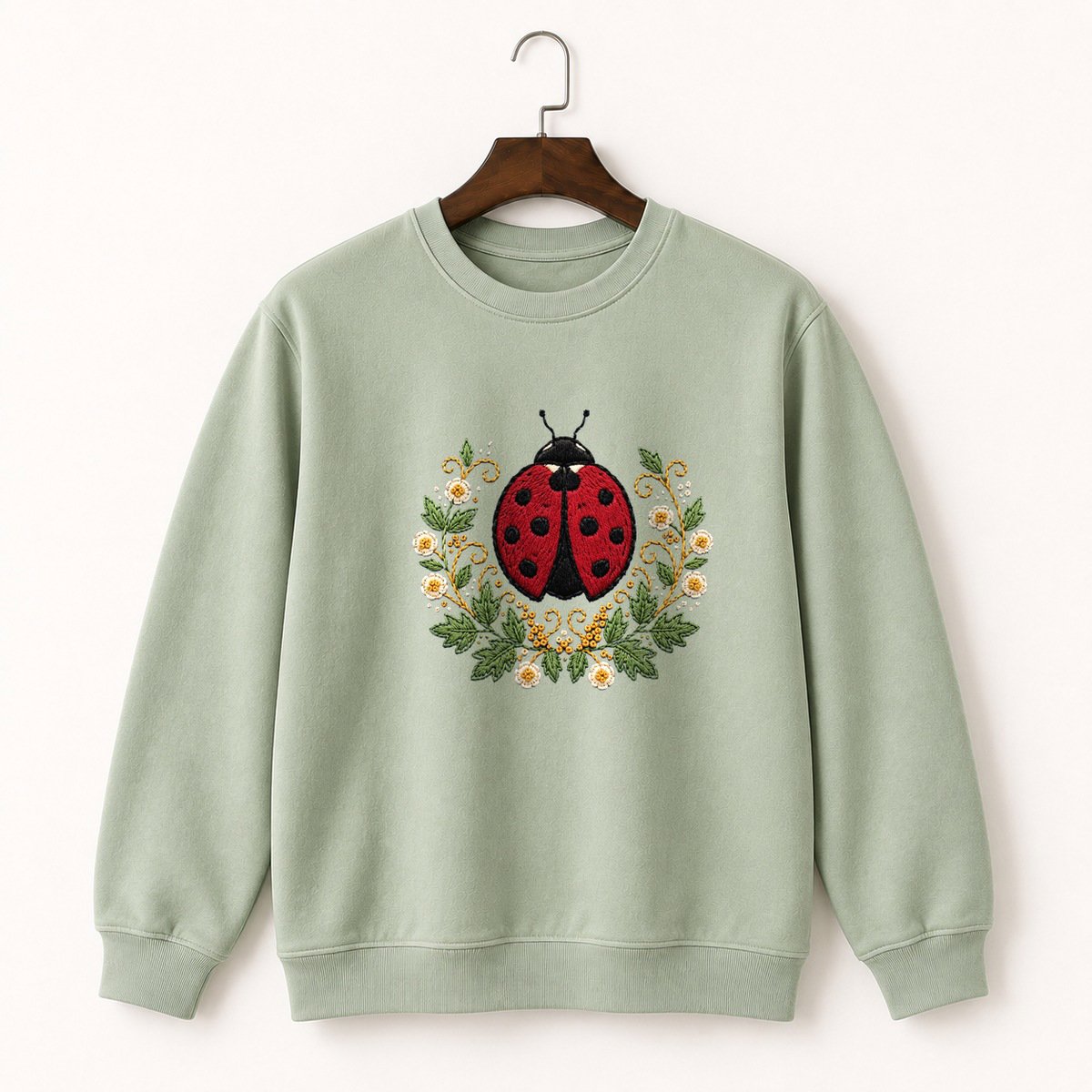 Ladybug Crewneck Sweatshirt 2