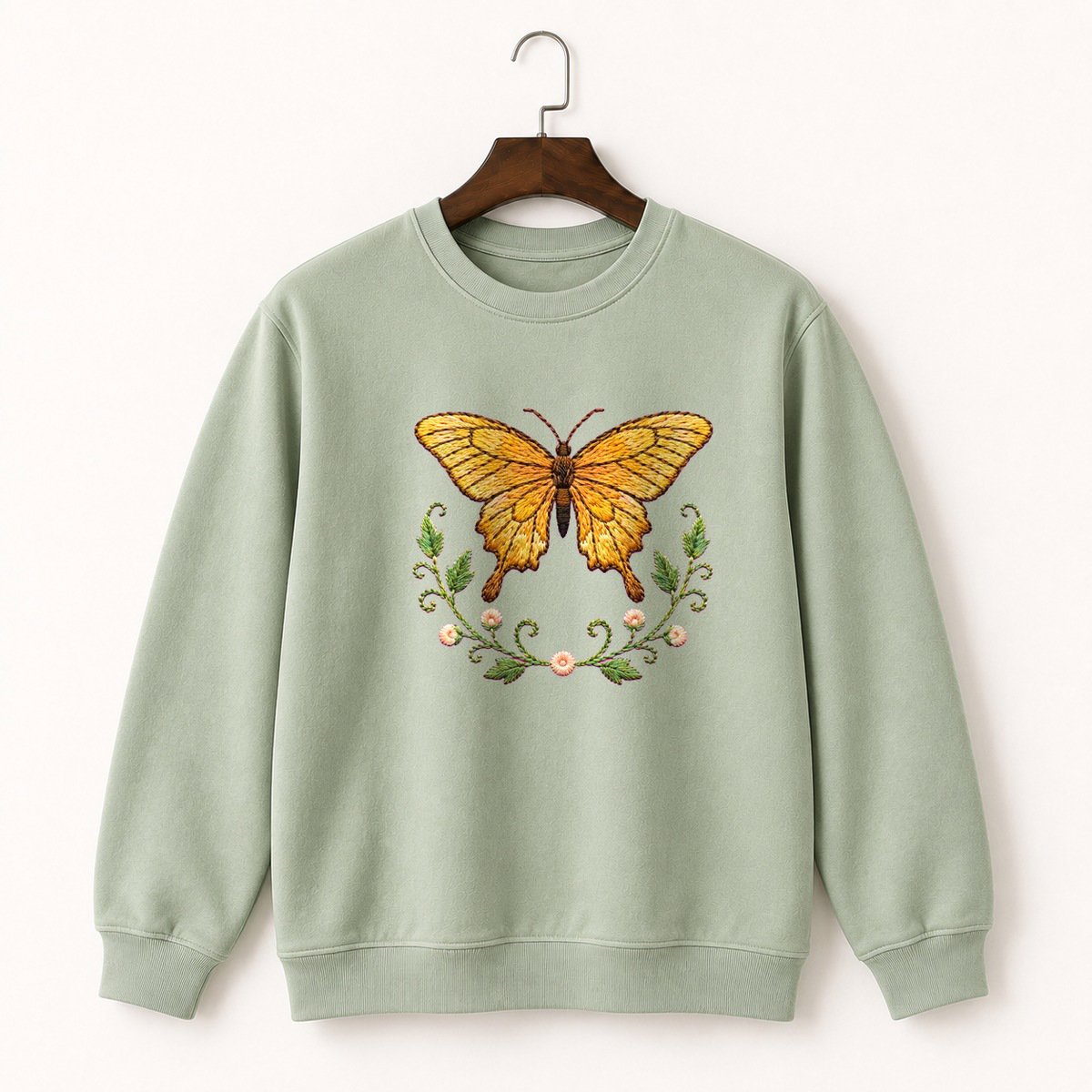 Swallowtail Butterfly Crewneck Sweatshirt 2