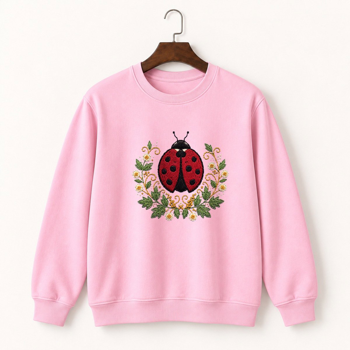 Ladybug Crewneck Sweatshirt 4