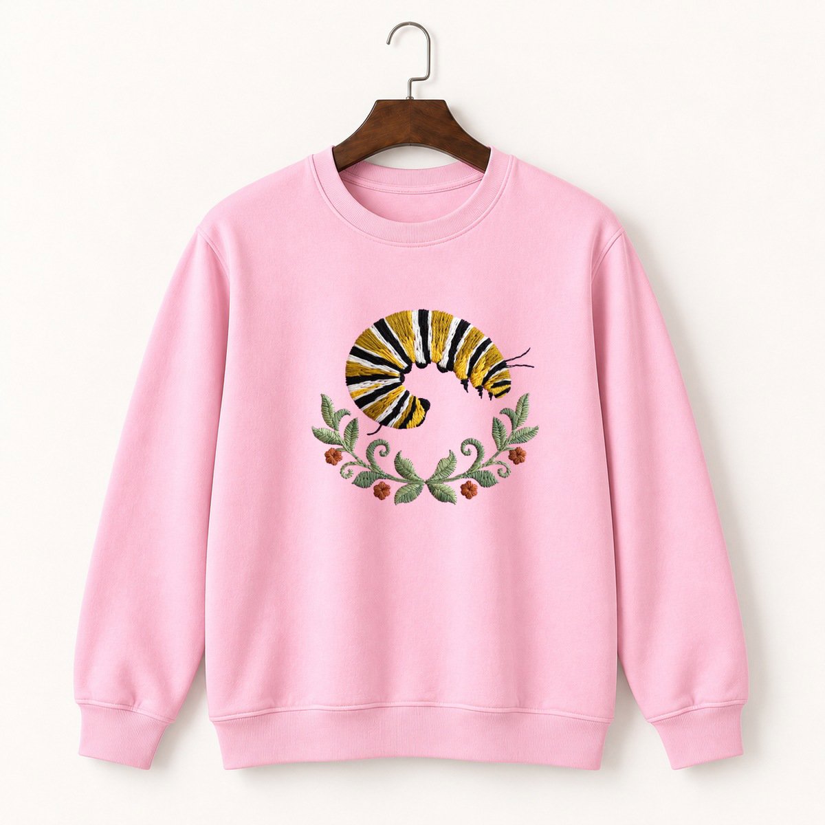 Monarch Caterpillar Crewneck Sweatshirt 4