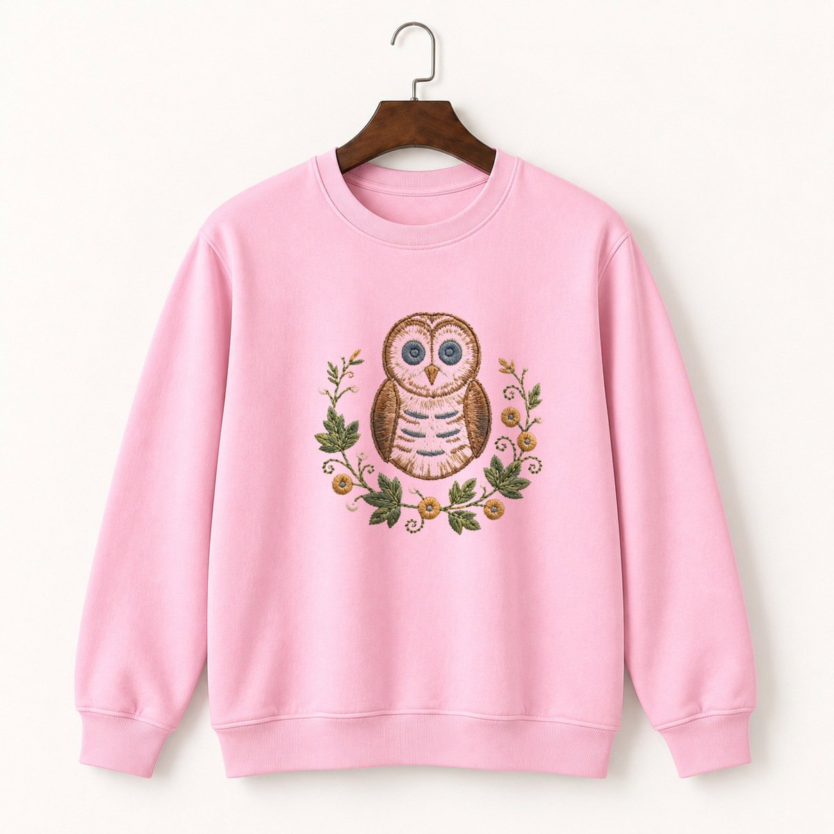 Barred Owl Crewneck Sweatshirt 4