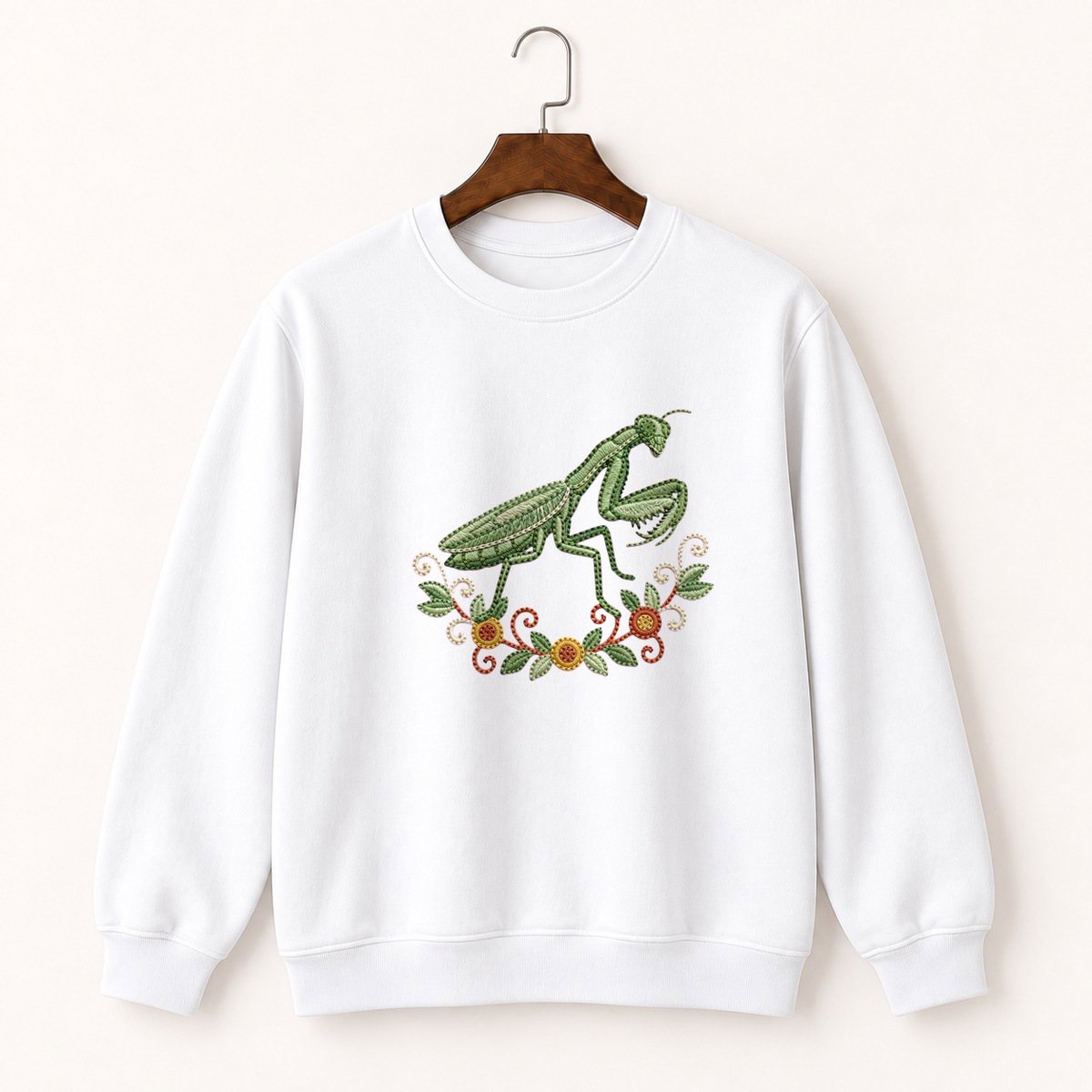 Praying Mantis Crewneck Sweatshirt 5