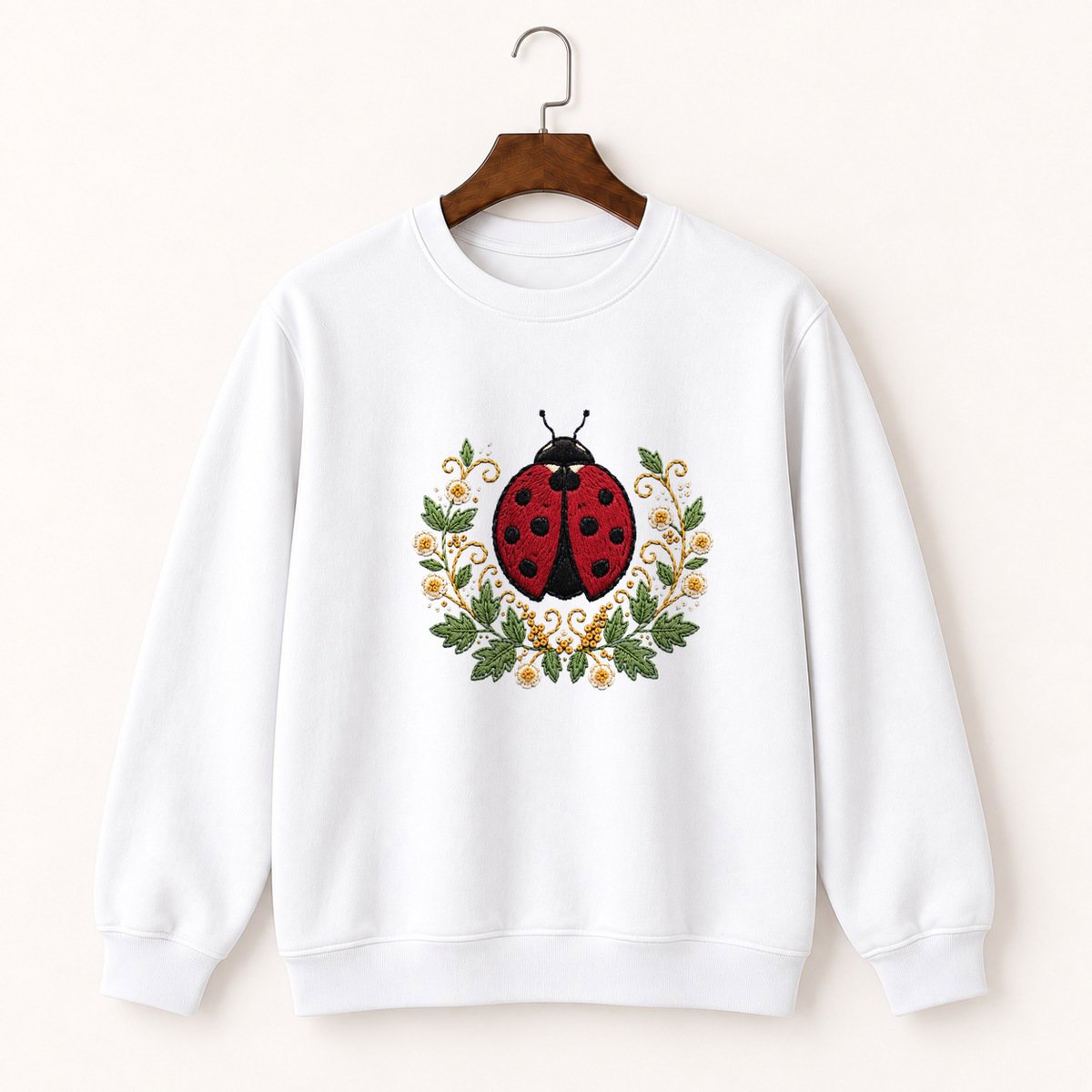 Ladybug Crewneck Sweatshirt 5